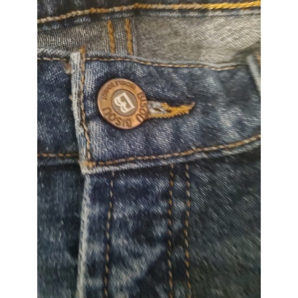Bisou Bisou Women’s Jean Size 9 Blue Bootcut Denim Factory Faded Casual Luxe - Picture 5 of 11